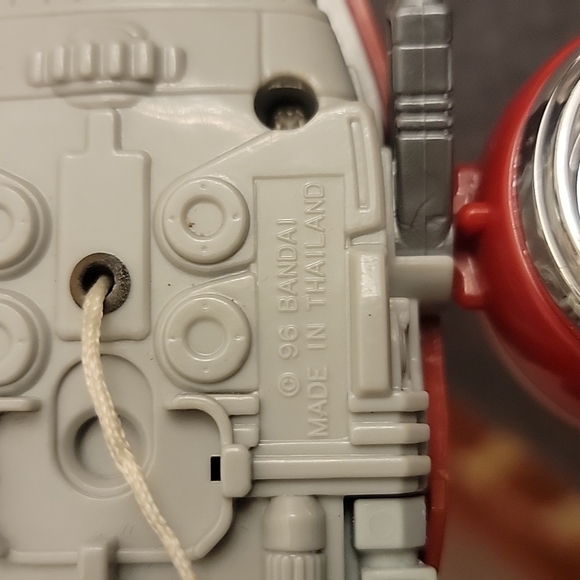 BANDAI 1997 BETTLEBORGS BATTLE BASE RED STRIKER - Picture 7 of 7